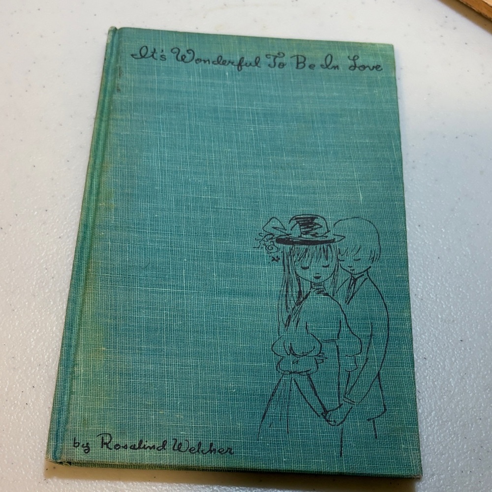 Vintage Green Hardcover Book